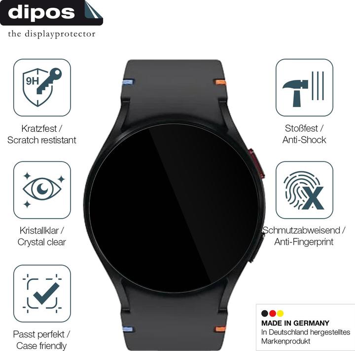 Actual product image Dipos Anti-Shock Screen Protector Clear