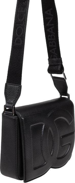 Produktbild Dolce & Gabbana black deer leather shoulder bag
