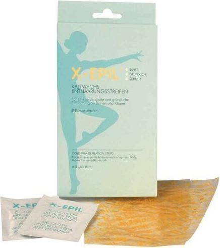 Produktbild X-epil Kaltwachsstreifen (8 x)