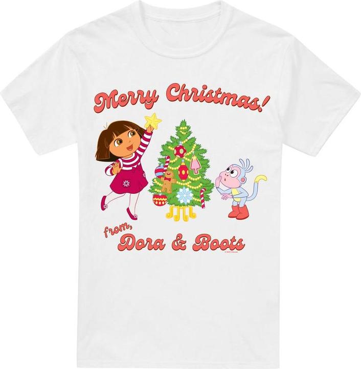 Dora The Explorer Happy Holidays TShirt