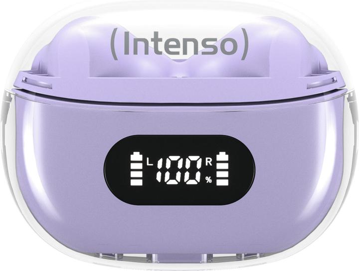 Productafbeelding Intenso Echte draadloze hoofdtelefoon Buds Plus T313AE paars (ANC, 7.50 h, Draadloze)