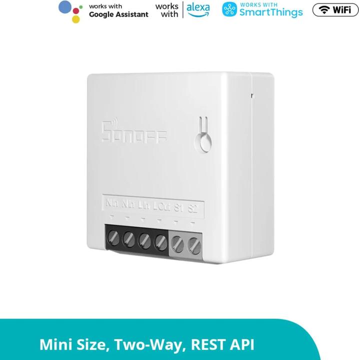 Actual product image Sonoff Mini R2 (Switch actuator)