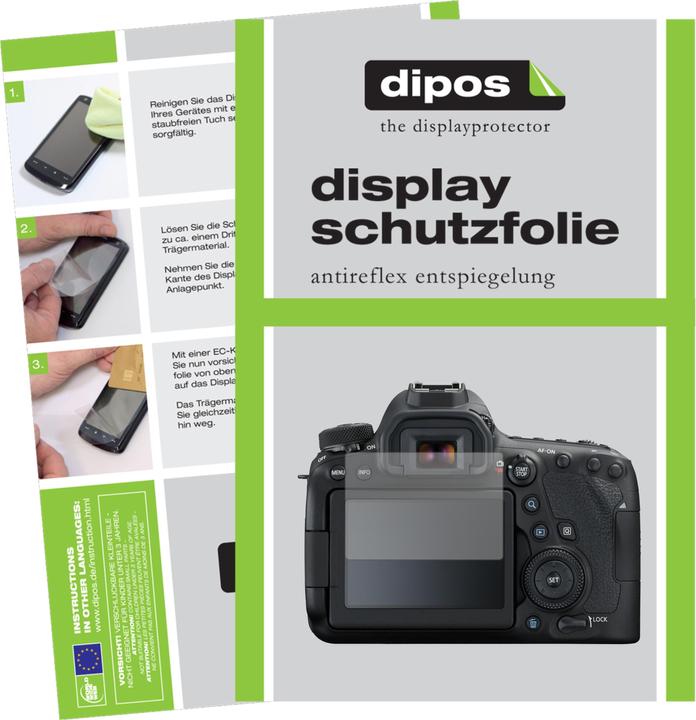 Image du produit Dipos Film de Protection d’écran Anti-reflet (Protecteur d'écran, EOS 6D Mark II)