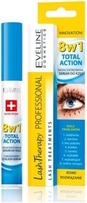 Actual product image Eveline Set Lash Therapy Total Action 8In1 Eyelash Serum 8X10Ml (80 ml)