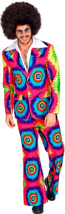 Image du produit Widmann THE 70s GROOVY STYLE - Tie Dye (veste, pantalon), XL (XL)