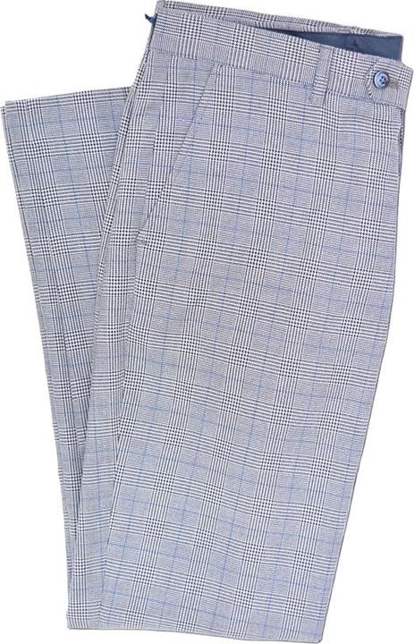 Actual product image Lambretta Mens George Prince Of Wales Check Suit Trousers (34)