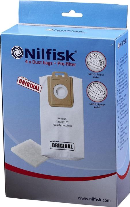 Image du produit Nilfisk Sacs à poussière (4 x)