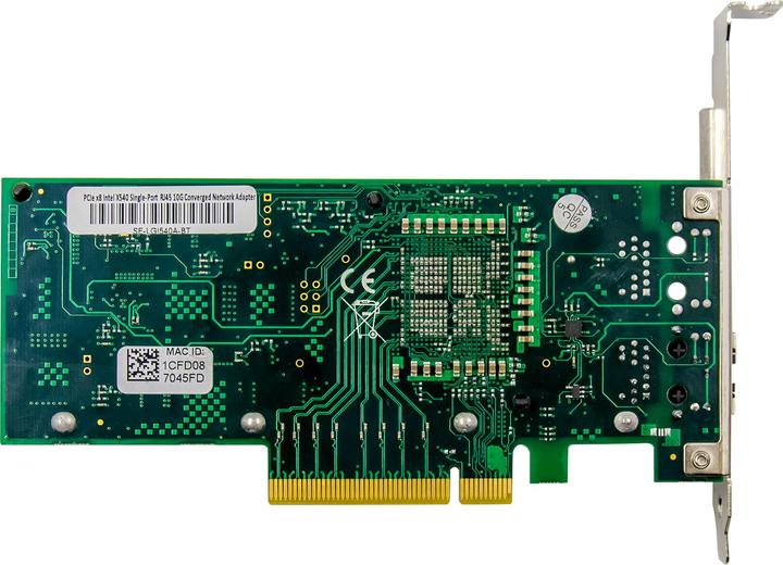 Produktbild InLine 10-Gigabit Netzwerkkarte, 1x RJ45 10Gb/s, PCIe x8, inkl. low profile Slotblech (PCIe)