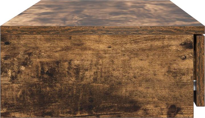 Produktbild VidaXL Bettunterlagen aus Raucheiche 90x36,5x16,5 cm Holzwerkstoff