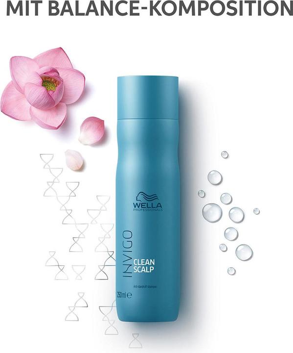 Actual product image Wella System Professionals Invigo Balance Clean Scalp Shampoo, 250 ml (250 ml, Liquid shampoo)