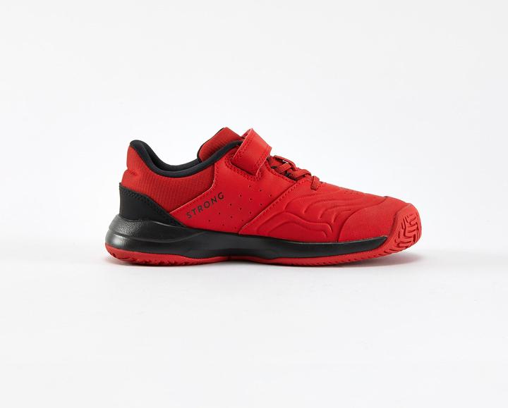 Image du produit Kuikma Chaussure de Tennis Enfant à scratch - TS STRONG Kd Rouge (30)