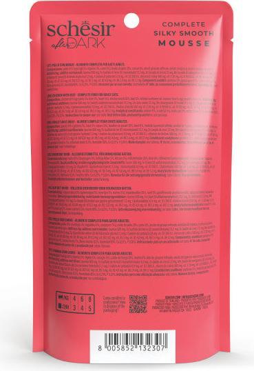 Image du produit Schesir After Dark, Velvet Mousse, Variety Pack, 12x80g (Adulte, 12 pcs, 960 g)
