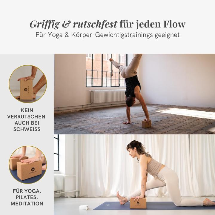 Actual product image Lotuscrafts Yoga block