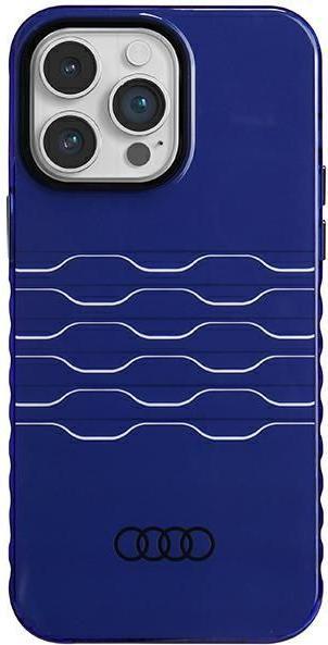 Produktbild Audi IML MagSafe Hülle für iPhone 14 Pro Max - blau (Apple iPhone 14 Pro Max)