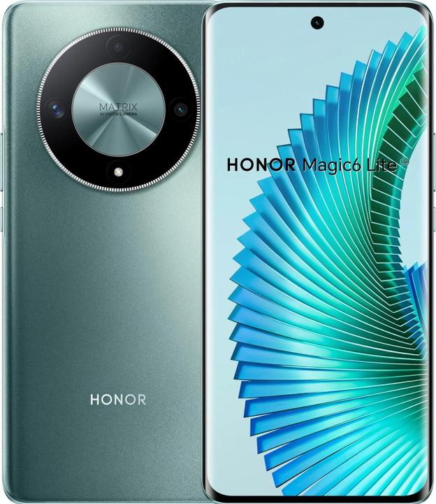 Immagine prodotto Honor Magic6 Lite (256 GB, Emerald Green, 6.78", Doppia SIM, 108 Mpx, 5G)