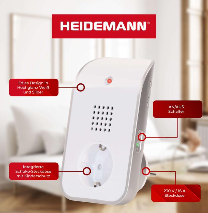 Produktbild Heidemann Funkgong Set HX Curve (Funk)