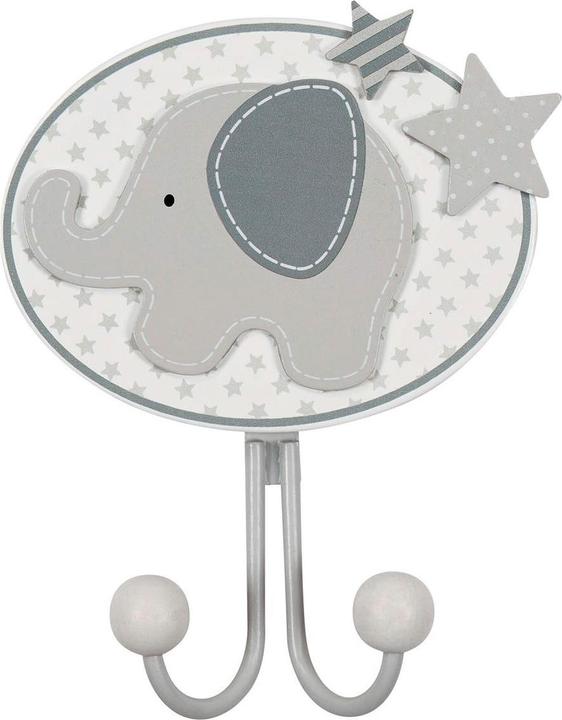 Image du produit Goki Porte-manteau Eléphant & étoiles