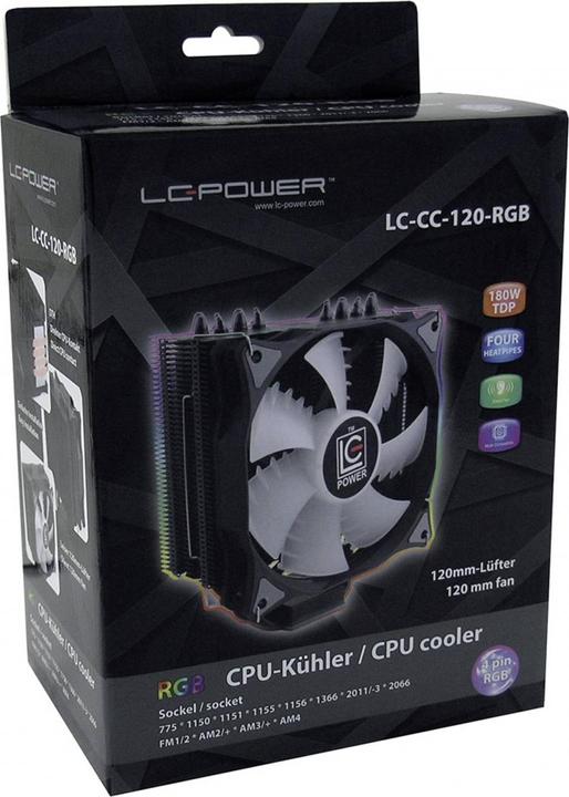 Actual product image LC-Power Cosmo Cool LC-CC-120-RGB (152 mm)
