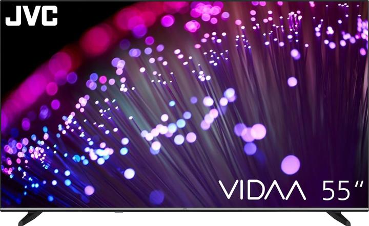 Image du produit JVC Téléviseur 55 pouces Smart TV VIDAA LT-55VD3555 Téléviseur 4K UHD, HDR Dolby Vision et triple tuner (55", LED, 4K, 2025)