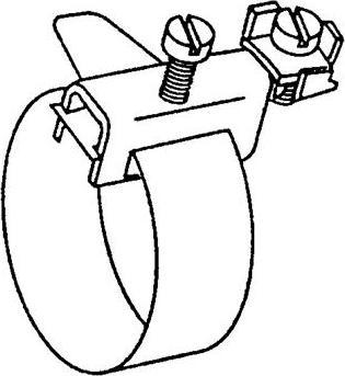Actual product image HKL Earth strap 3/8"-1.5" 37/1 (OBO 927-1)