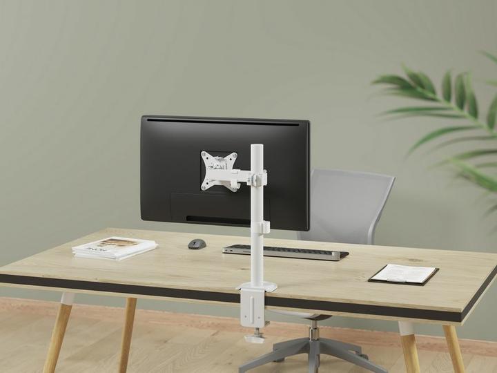 Produktbild equip Tischhalterung 17"-32"/ 1TFT 9kg 360° Gasfeder ws (Tisch, 32")