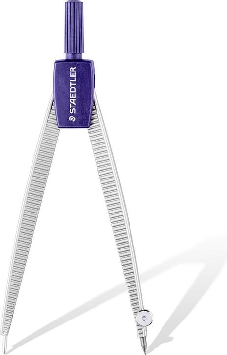 Immagine prodotto Staedtler Compasso scolastico Noris 550, 300 mm, 124 mm, argento, con scatola in piombo