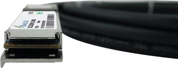 Produktbild BlueLAN Fortinet FN-CABLE-QSFP28-1 kompatibles DAC QSFP28 SC282801L1M30