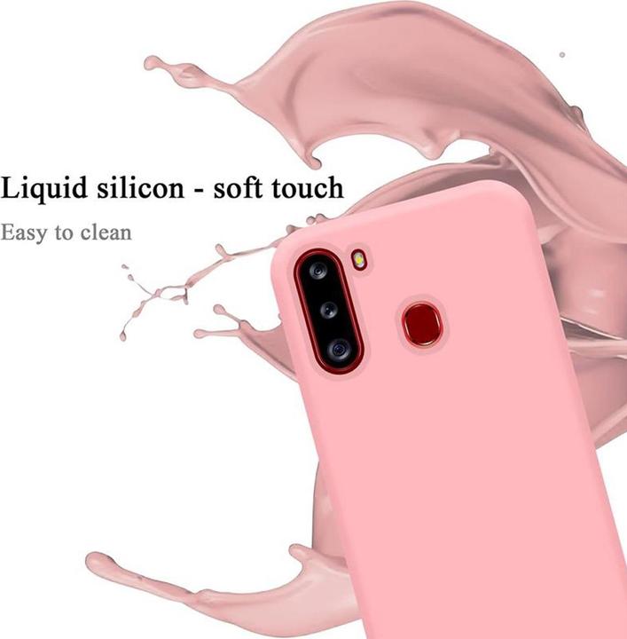 Immagine prodotto Cadorabo Copertura della cassa del silicone liquido TPU (Samsung Galaxy A21)