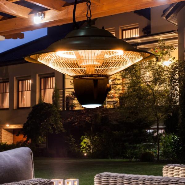 Produktbild Outsunny Heizstrahler mit LED und Fernbedienung (1500 W)