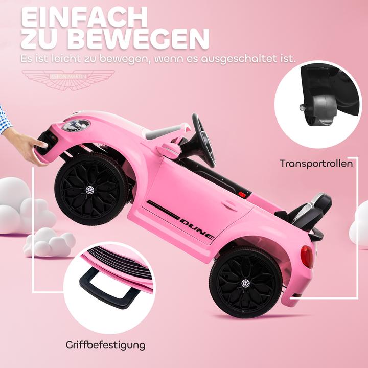 Produktbild Aiyaplay Kinder Elektroauto Kunststoff, Metall Rosa (12 V)