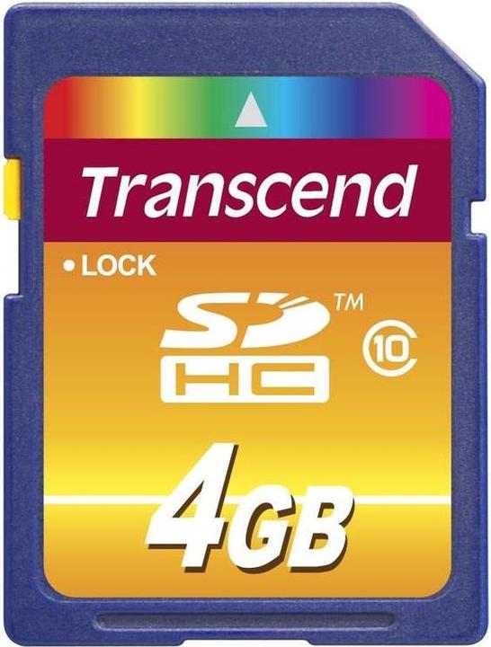 Produktbild Transcend SDHC 200x (4 GB, SDHC, U1, UHS-I)