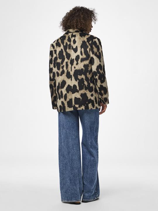 Produktbild Pieces PCDEMI LEOPRINT Einreihiger Blazer (M)