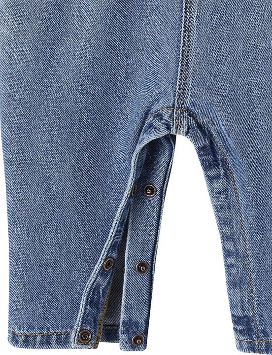 Produktbild Vertbaudet Jungen Baby Jeans-Latzhose (74)