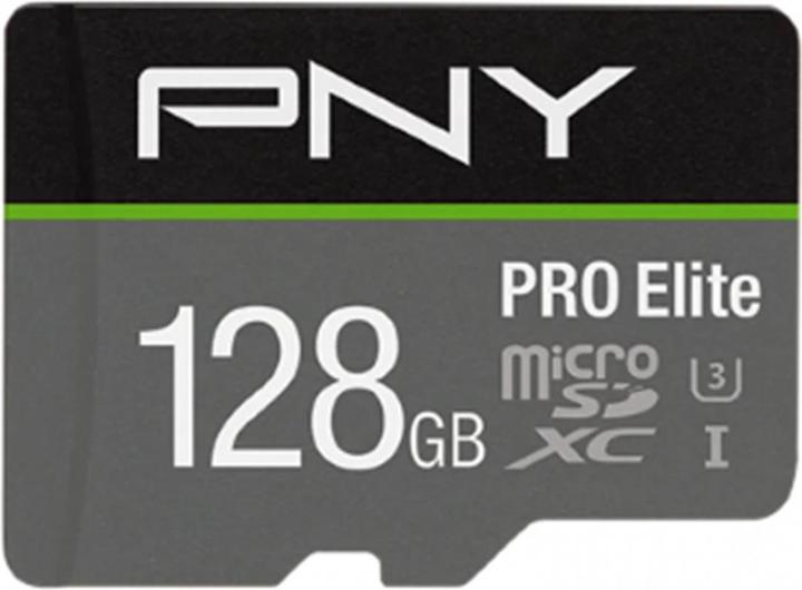 PNY Pro Elite (128 GB, microSDXC, U3, UHS-I)