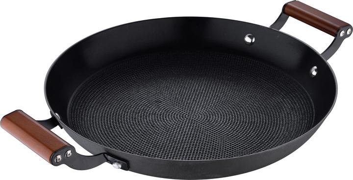 MasterPRO Grillplatte (32 cm, Paella Pfanne, Eisen)