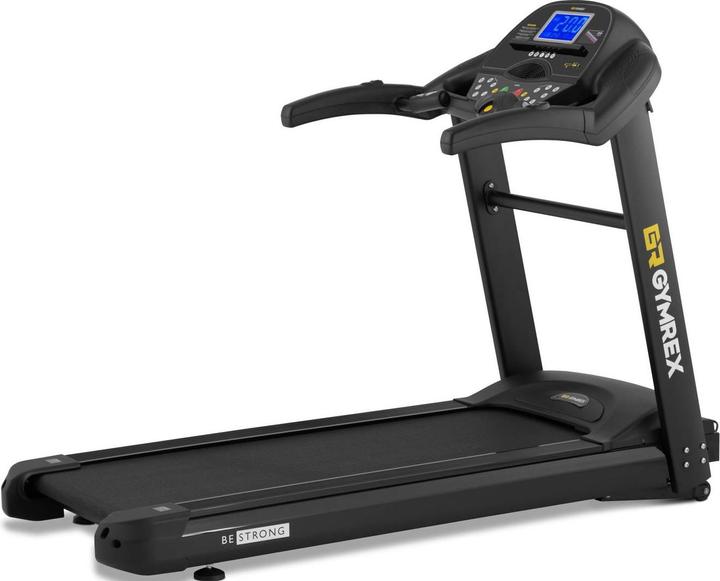 Gymrex Tapis roulant pieghevole - 1350 W - 1 - 20 km/h - 120 kg - 12 programmi