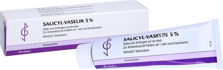 Produktbild Bombastus Salicyl-Vaselin 5% Salbe, 100 ml Salbe (100 ml)