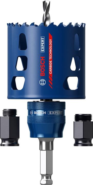 Produktbild Bosch Professional Zubehör EXPERT Tough Material Lochsäge-Starter-Set, 51 x 60 mm (51 mm)