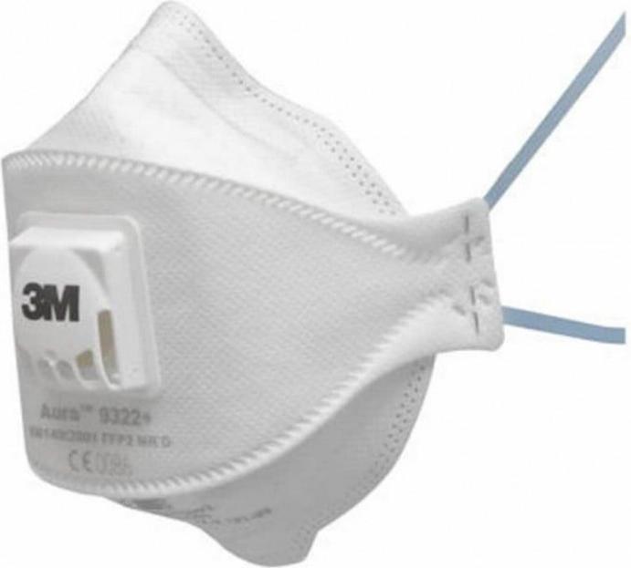 Image du produit 3M Masque de protection respiratoire, blanc (FFP2, FFP2 R D, 5 x)