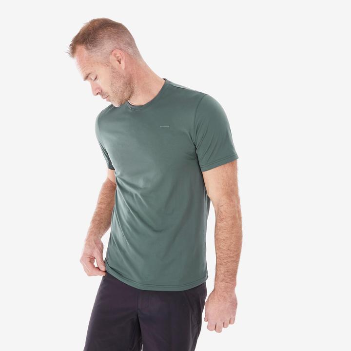 Produktbild Quechua Wandershirt Herren kurzarm Synthetik - MH100 (4XL)