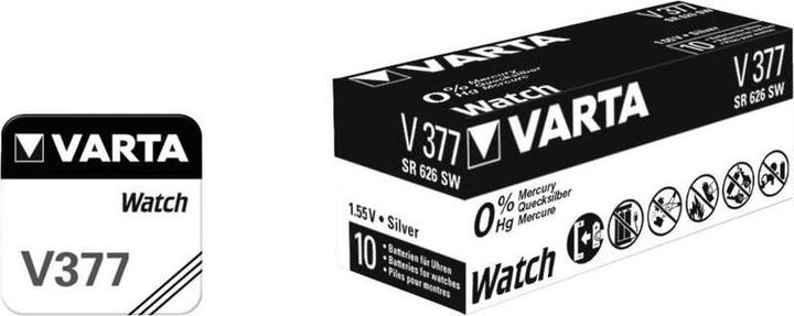 Produktbild Varta V377 (1 Stk., SR66, 27 mAh)