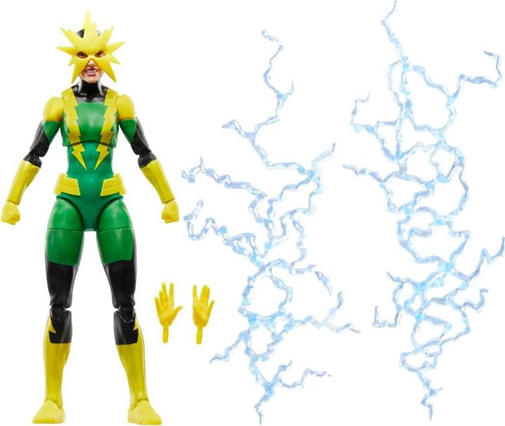 Produktbild Hasbro Spider-Man Marvel Legends Retro Actionfigur Electro (Francine Frye) 15 cm