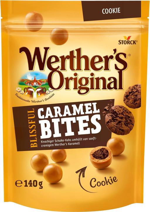 Immagine prodotto Werther’s Original Werther's® Original Werther's® Blissful Caramel Bites Biscotto al caramello 140,0 g (145 g)