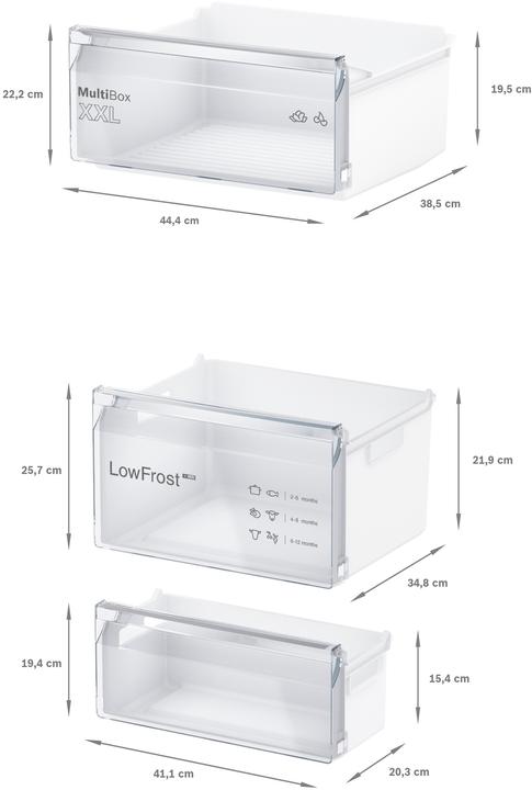 Image du produit Bosch Hausgeräte BOSC Réfrigérateur-congélateur encastrable (270 l)