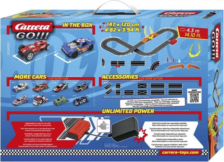 Image du produit Carrera GO!!! Hot Wheels (Battery Set)