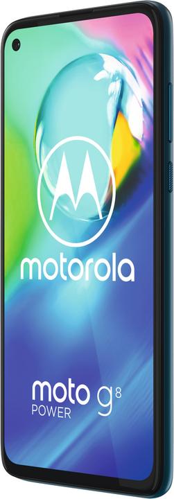 Actual product image Motorola Moto G8 Power (64 GB, Blue, 6.40", Hybrid Dual SIM, 16 Mpx, 4G)