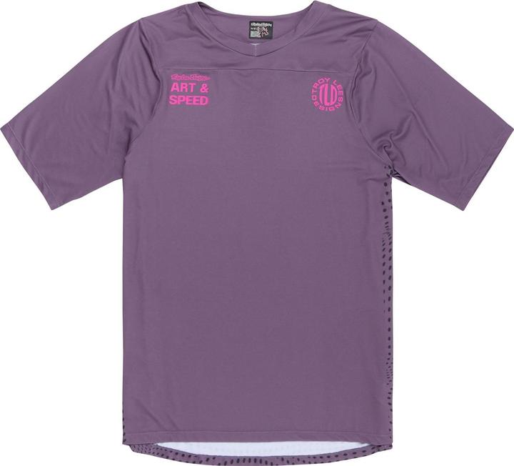 Produktbild Troy Lee Designs Skyline SS Jersey, Radioscape, deep purple, XL (XL)