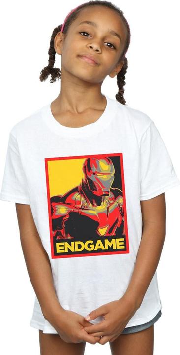 Immagine prodotto Girls Avengers Endgame Iron Man Poster Cotton TShirt (140, 146)