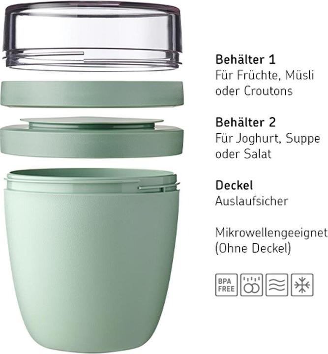 Actual product image Mepal Ellipse Lunchpot Switch