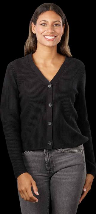 Marc O'Polo Long Sleeve Cardigan V-Neck Black